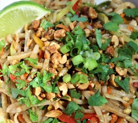 s 11 family friendly dinners that are easy to make, Rice Noodles With Veggies Peanut Sauce