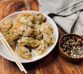 s 10 make at home recipes that are better than ordering take out, Steamed Pork Dumplings