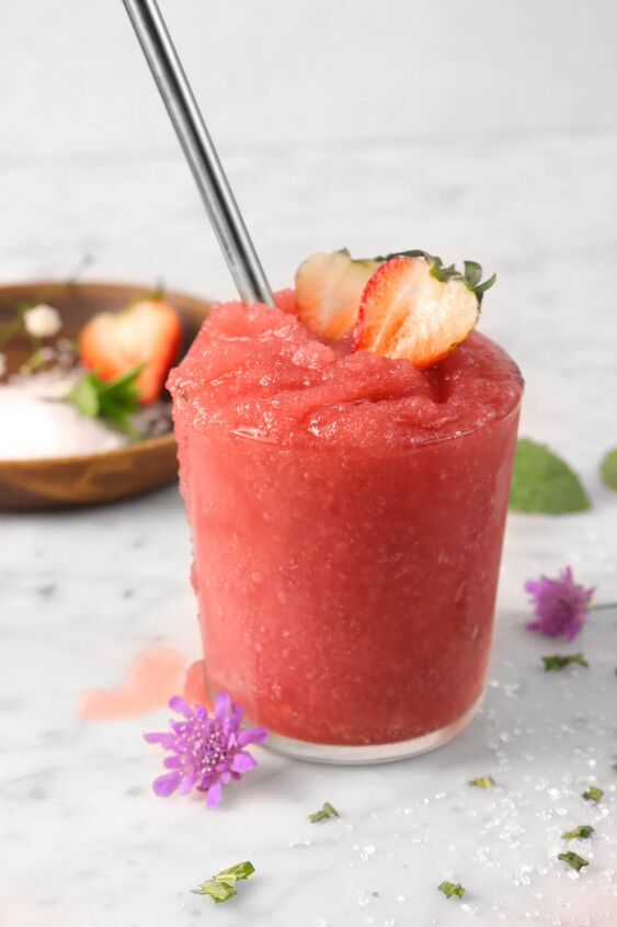 s 7 cool and refreshing summer cocktails to beat the heat, Strawberry Moscato Slush