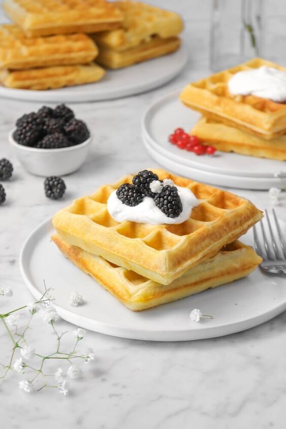 sourdough waffles