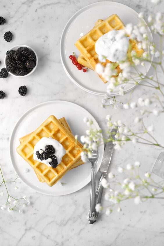 sourdough waffles