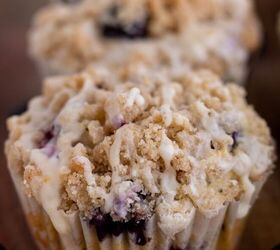 Earl Grey Blueberry Muffins