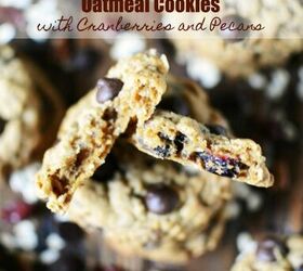 Pumpkin Spice Chocolate Chip Oatmeal Cookies With Cranberries & Pecans | Foodtalk