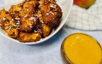 Coconut Chicken Tenders With Mango Dipping Sauce