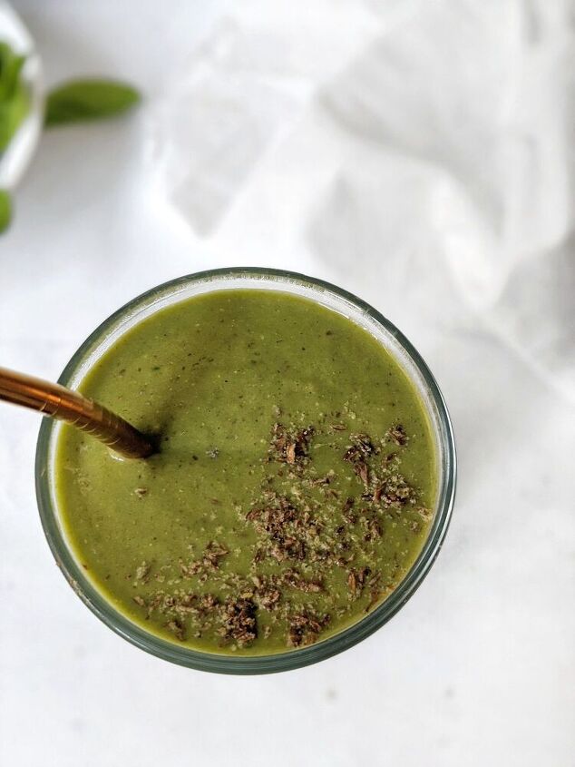 the best low carb protein green smoothie