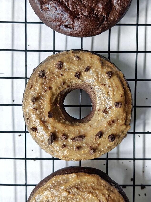 chocolate coffee protein donuts baked
