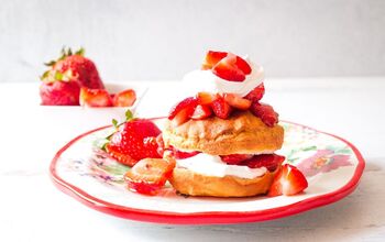 Air Fryer Strawberry Shortcake
