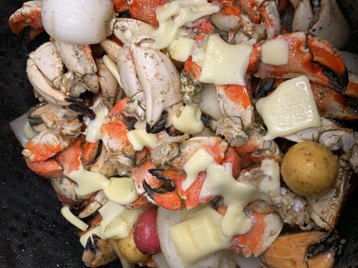 seafood crab boil, Butter