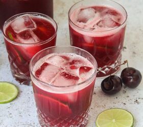 Lime and Cherry Refresher