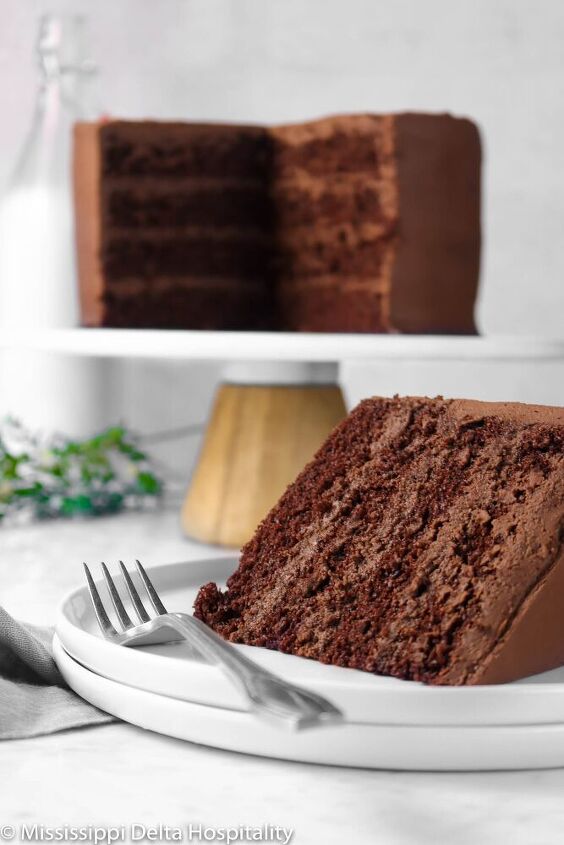 the ultimate dark chocolate cake with whipped dark chocolate ganache