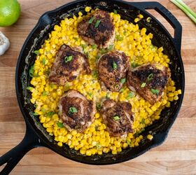 Chicken With Coconut Creamed Corn