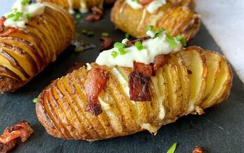 Brie and Bacon Hasselback Potatoes