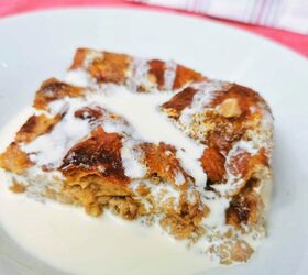 Spiced Rum and Raisin Bread Pudding
