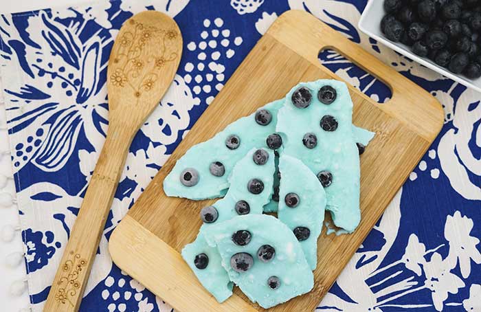 blueberry greek yogurt bark recipe