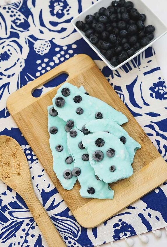 blueberry greek yogurt bark recipe
