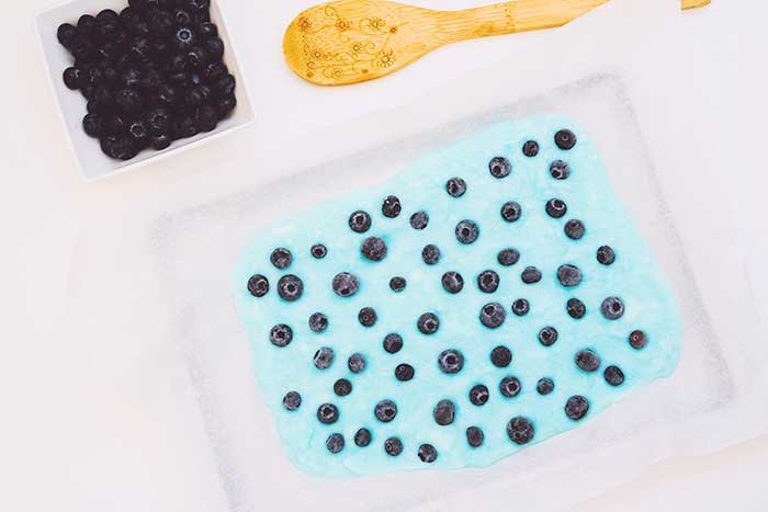 blueberry greek yogurt bark recipe