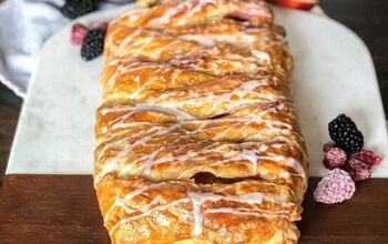 Nectarine Danish Filled With Cream Cheese