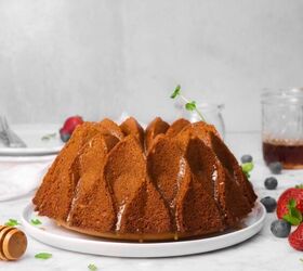 Whole Wheat Honey Apple Bundt Cake Recipe - Pinch of Yum