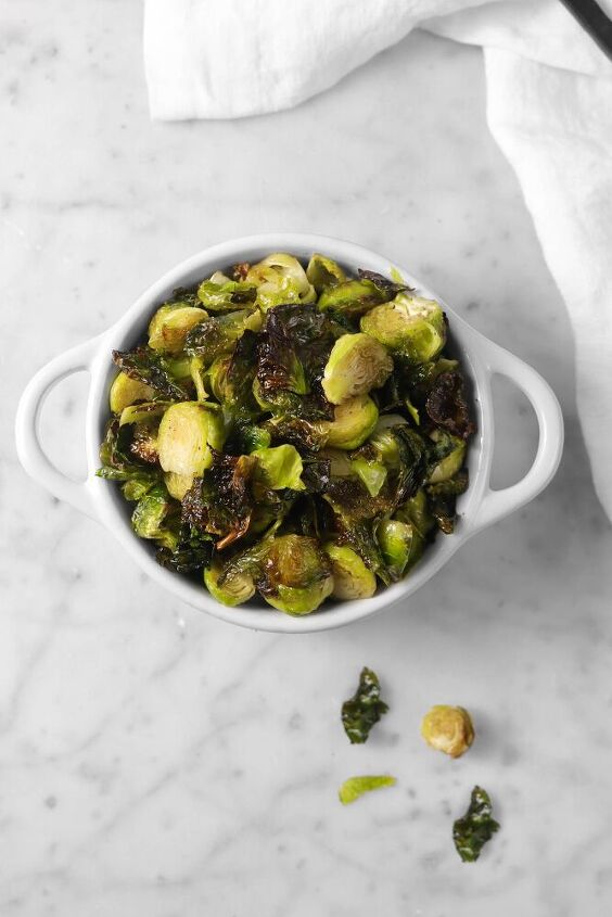 crispy oven roasted brussel sprouts