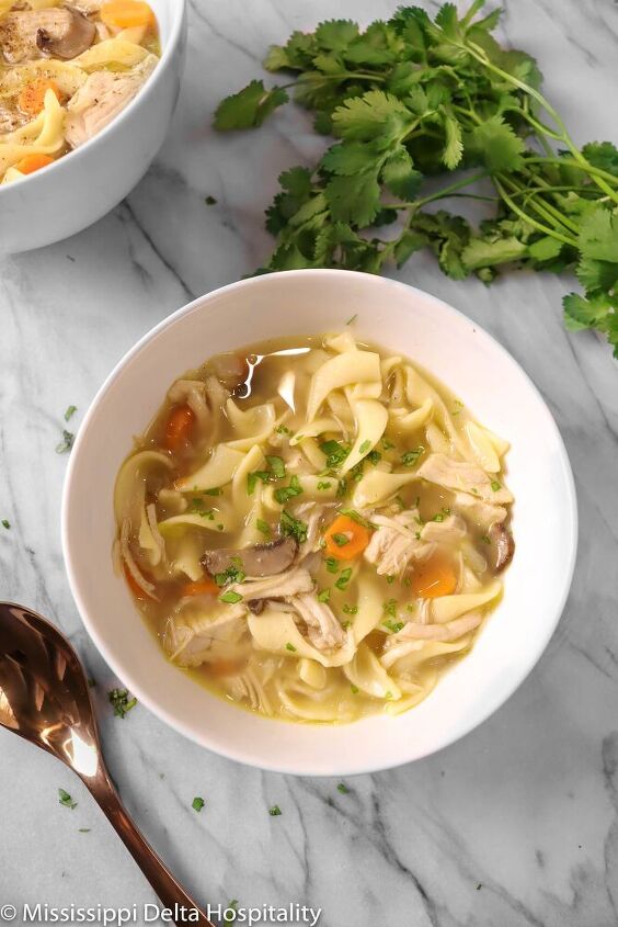 easy homemade chicken noodle soup