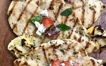 Mediterranean Grilled Chicken With Israeli Couscous Salad