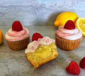 raspberry lemon cupcake clouds