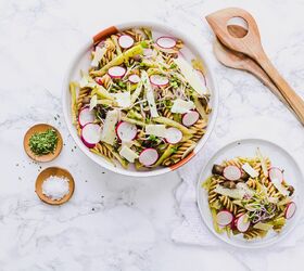 Roasted Fennel and Radish Summery Pasta Salad With Meatballs Foodtalk