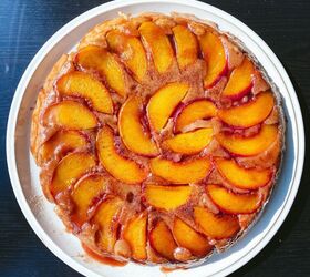 Cinnamon Sugar Peach Upside Down Cake | Foodtalk