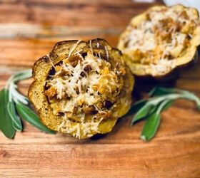 s 11 fresh takes on classic thanksgiving sides, Stuffed Acorn Squash