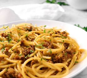 Homemade Spaghetti and Meat Sauce