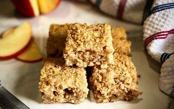 Apple Spice Walnut Blondie Bars
