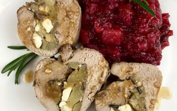 Apple and Feta Stuffed Pork Tenderloin