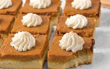 Pumpkin Pie Bars With Shortbread Cookie Crust