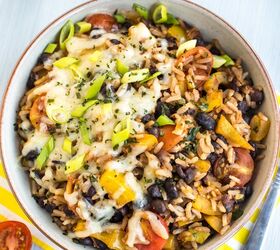 s 13 vegetarian main dishes that are super filling, Veggie Burrito Bowls