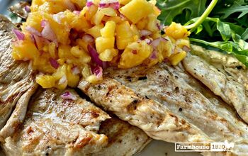 Grilled Chicken Paillards With Pineapple Salsa