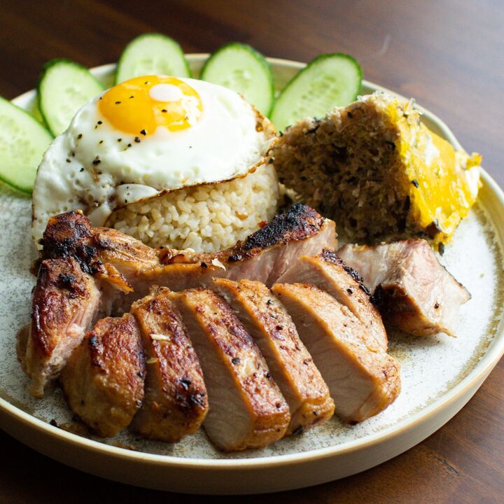 s 20 delicious dinners you can make on your grill, Vietnamese Broken Rice With Grilled Pork Chop