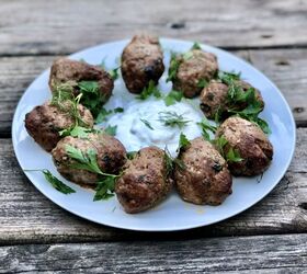 s 20 delicious dinners you can make on your grill, Lamb Koftas With a Cucumber Yogurt Sauce