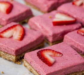 s 20 dessert bars your whole family will enjoy, Strawberry Mousse Bars
