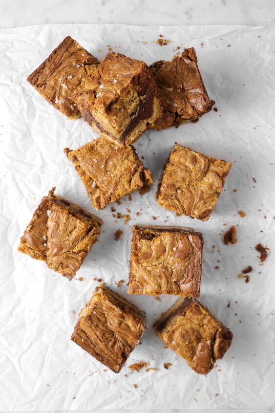 s 20 dessert bars your whole family will enjoy, Peanut Butter Chocolate Swirl Brownies