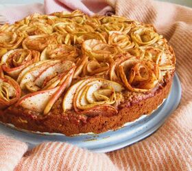 s 15 christmas desserts that will make your holiday very merry, Spiced Apple Bouquet Cake