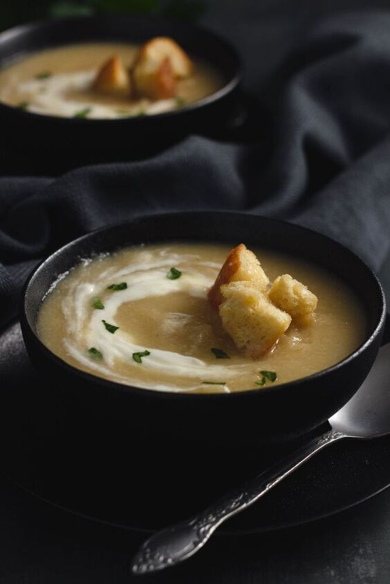 roasted parsnip soup