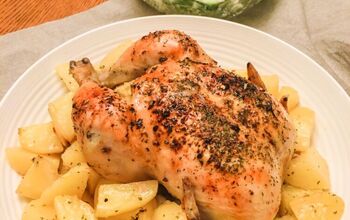 Perfect Roasted Chicken With Lemon Potatoes