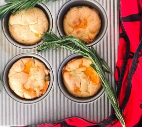 cheddar and rosemary mochi muffins