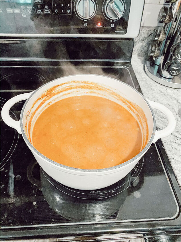 easy cheesy chicken enchilada soup