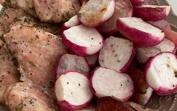 Roasted Chicken and Garlic Radishes Recipe