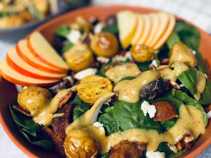 honey harvest spinach salad