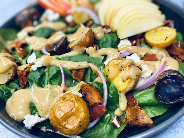 honey harvest spinach salad