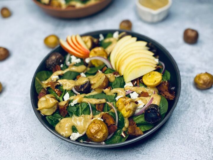 honey harvest spinach salad