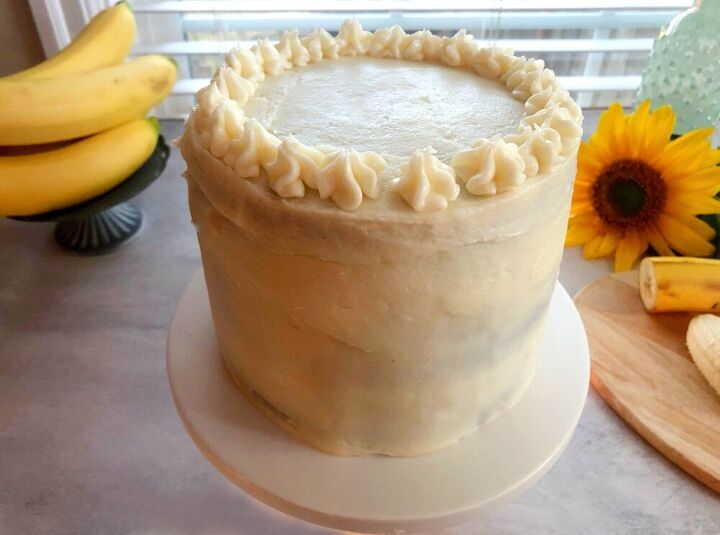easy and moist banana pudding layer cake w cream cheese frosting