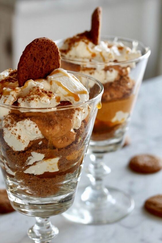 s 17 fall desserts you will adore this season, Spiced Pumpkin Caramel Trifle